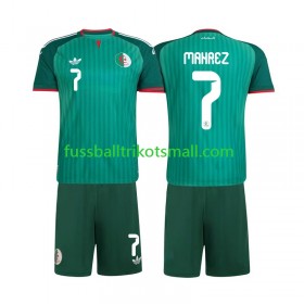 Fußballtrikots Algerien Riyad Mahrez 7 Kinder 2026 Kurzarm Auswärts-trikot kaufen